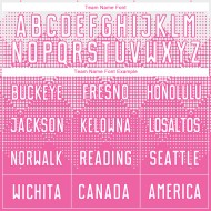 Maillot de football personnalisé rose et blanc par sublimation Maillot de football personnalisé rose et blanc par sublimation