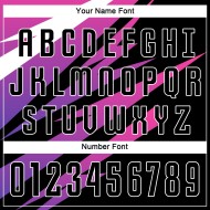 Maillot de football personnalisé rose, noir et blanc, sublimé Maillot de football personnalisé rose, noir et blanc, sublimé