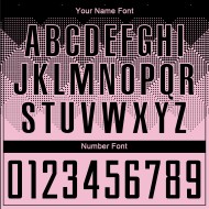 Maillot de football personnalisé rose clair noir par sublimation Maillot de football personnalisé rose clair noir par sublimation